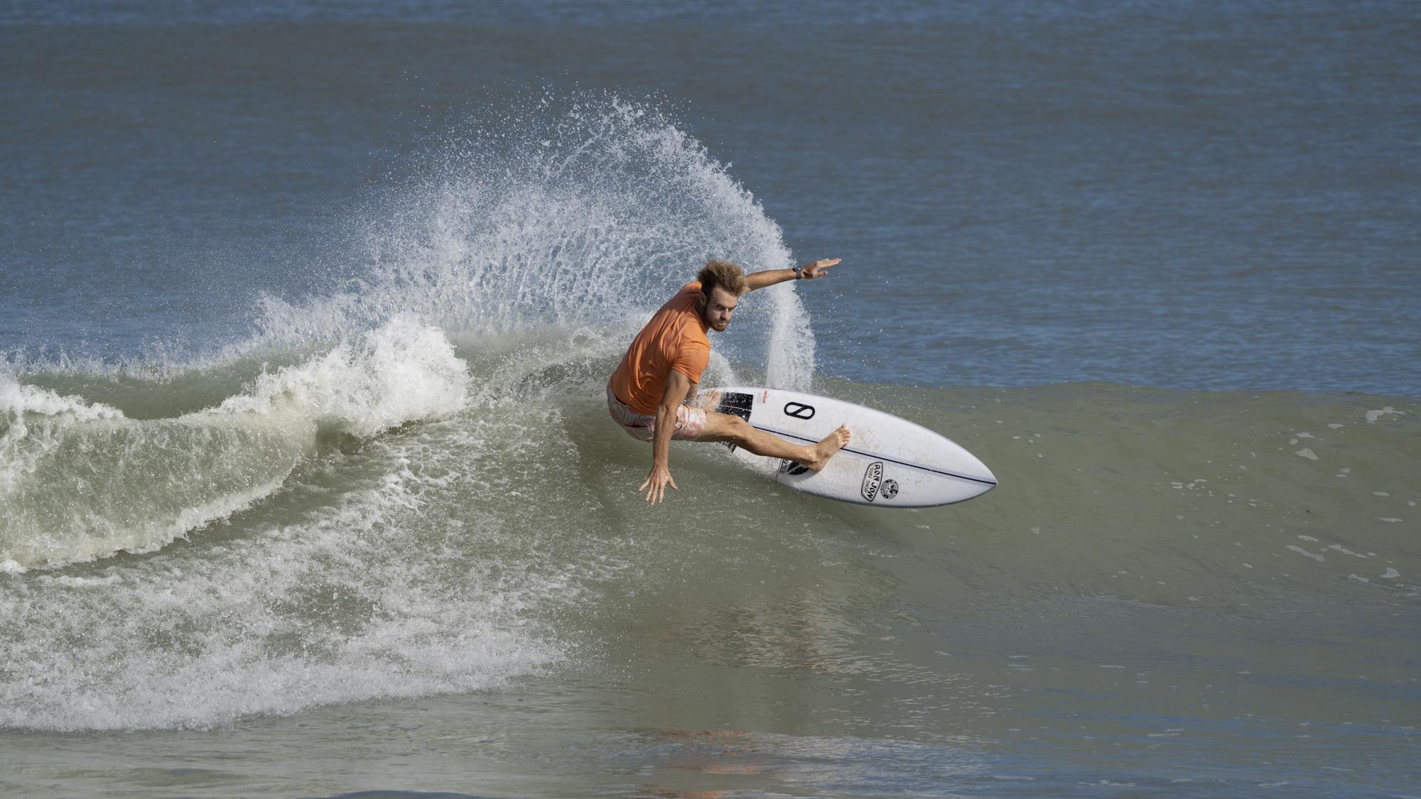 Photo of Corey Howell surfing