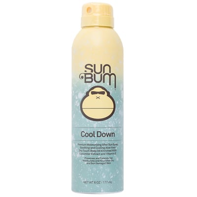 sun bum cool down aloe spray front