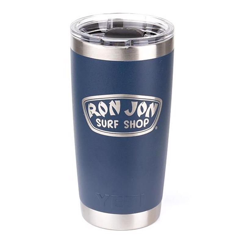 Yeti Ron Jon Rambler 20 oz Navy Tumbler - Drinkware