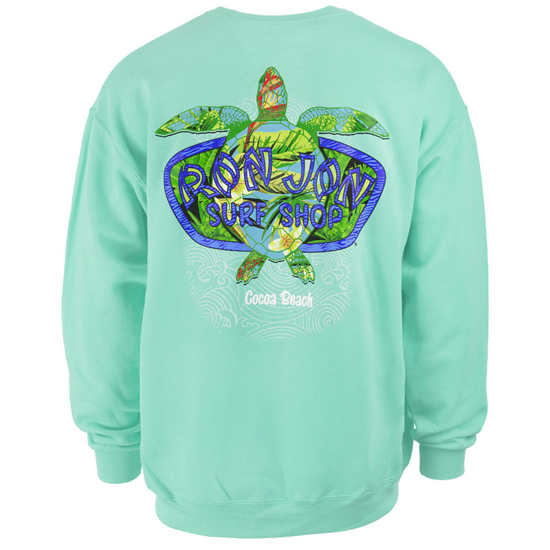 Ron Jon Sea Turtle Crew Neck Pullover Ron Jon Surf Shop