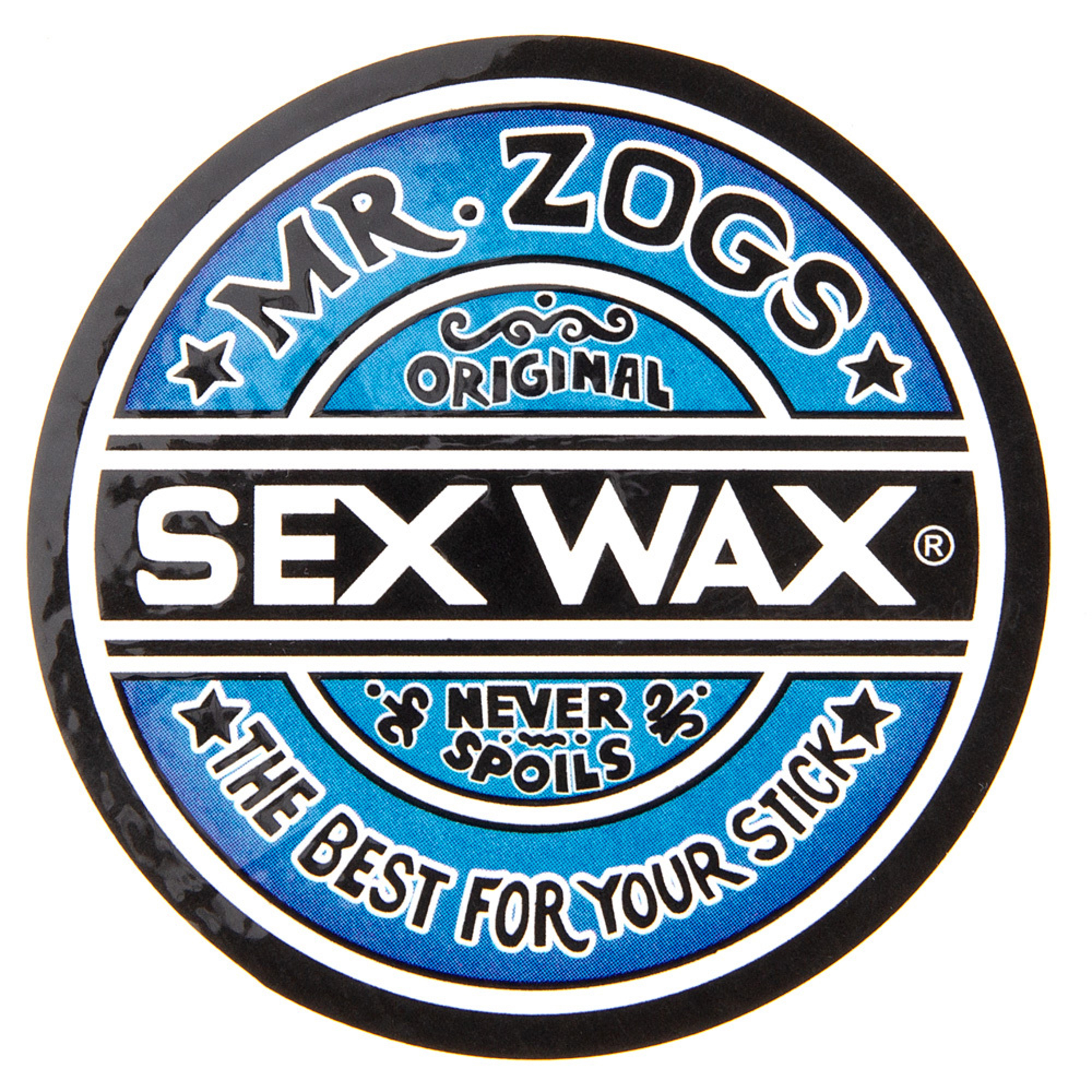 Branded Sticker, Mr. Zogs Sex Wax Sticker