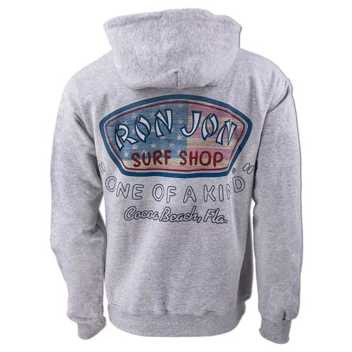 Ron Jon Faded Flag Hoodie - Mens 