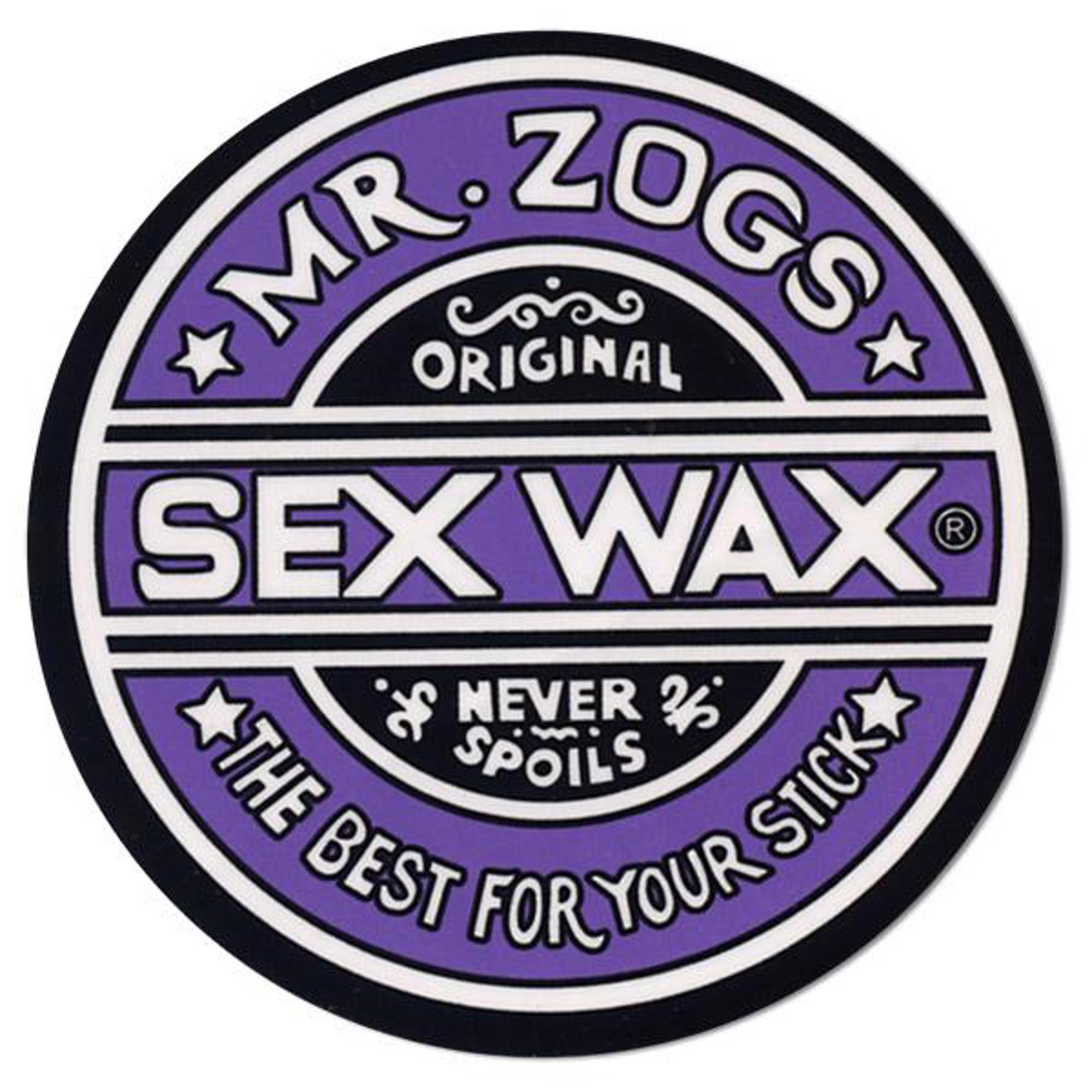 Sex Wax Surfboard Wax & Go Surf Sticker 