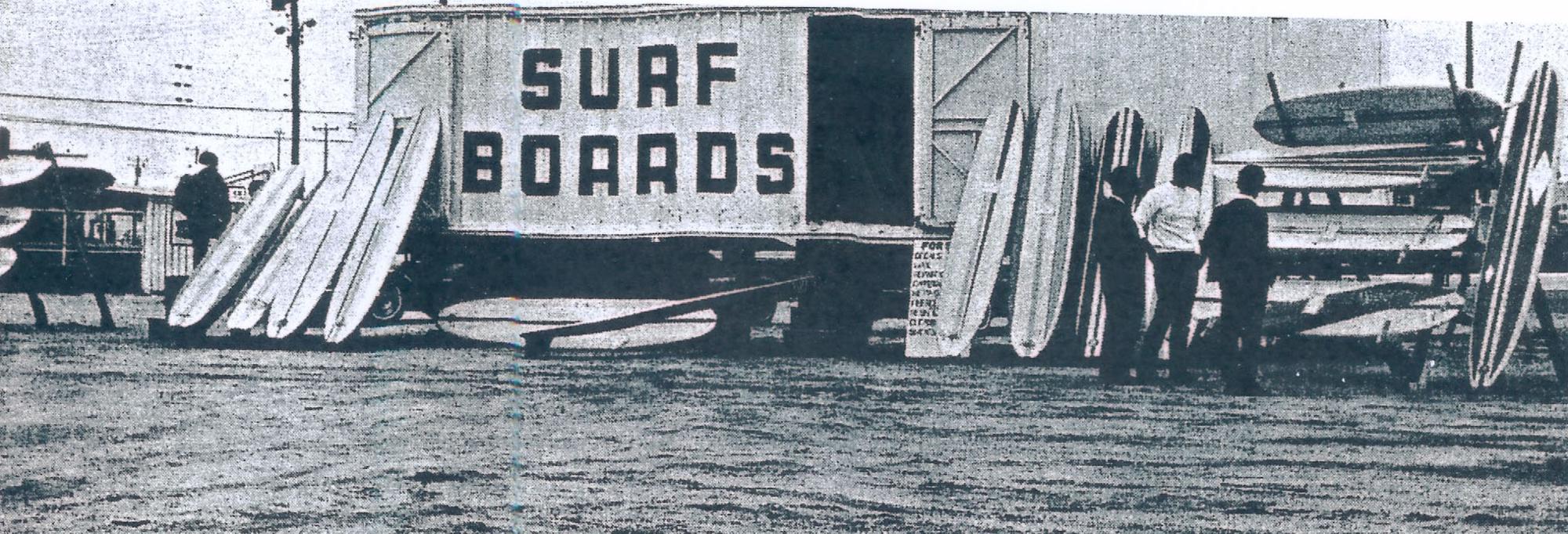 It all started with a surfboard back in 1959...