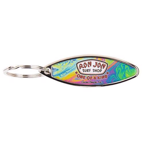 Ron Jon Rose Gold Badge Carabiner - Keychains