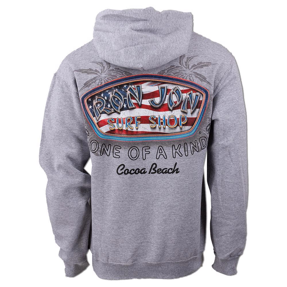 Ron Jon Faded Flag V2 Pullover Hoodie | Ron Jon Surf Shop