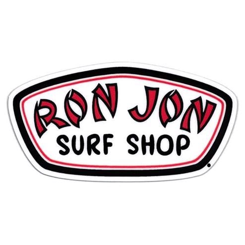 RON JON SURF SHOP ORLANDO FLORIDA STICKER Ron Jon 5.5 in x 4 in Surf Decal 
