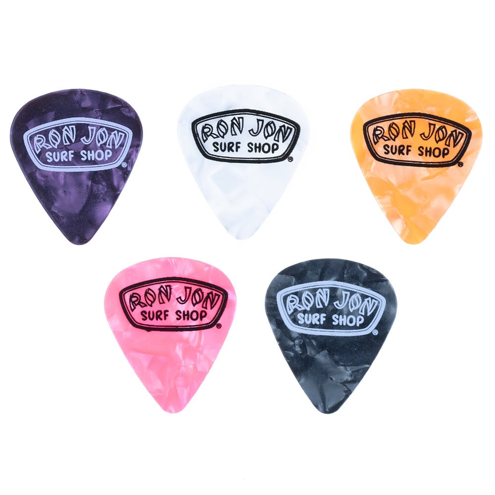 Ron Jon Ukulele 5 Piece Guitar Pick Set Souvenirs Ron Jon Surf