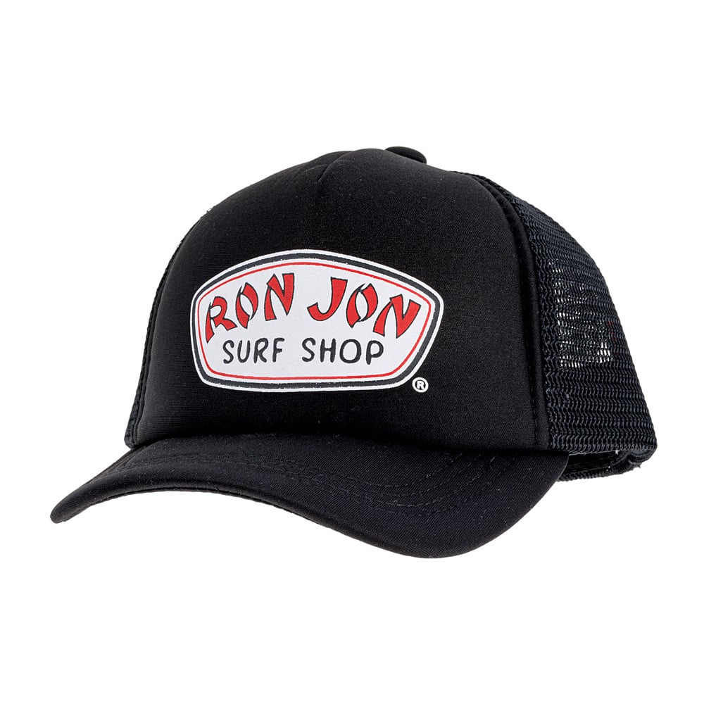 Ron Jon Kids Badge Black Foamie Trucker Hat Ron Jon Surf Shop