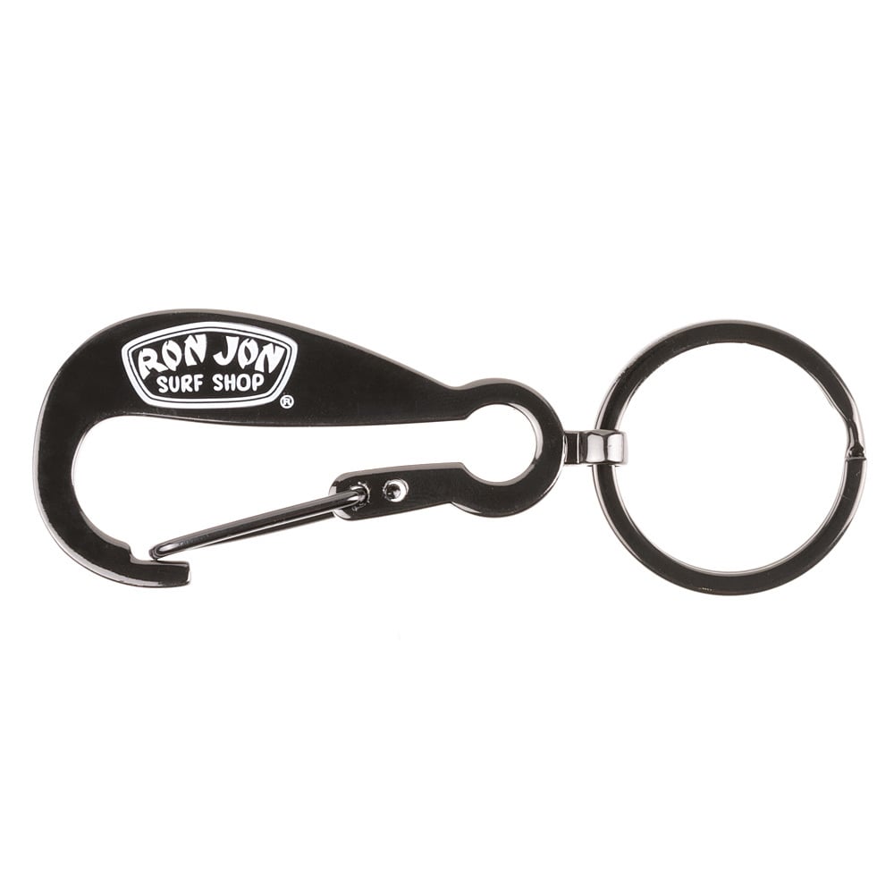 Ron Jon Badge Carabiner Keychain - Souvenirs | Ron Jon Surf Shop