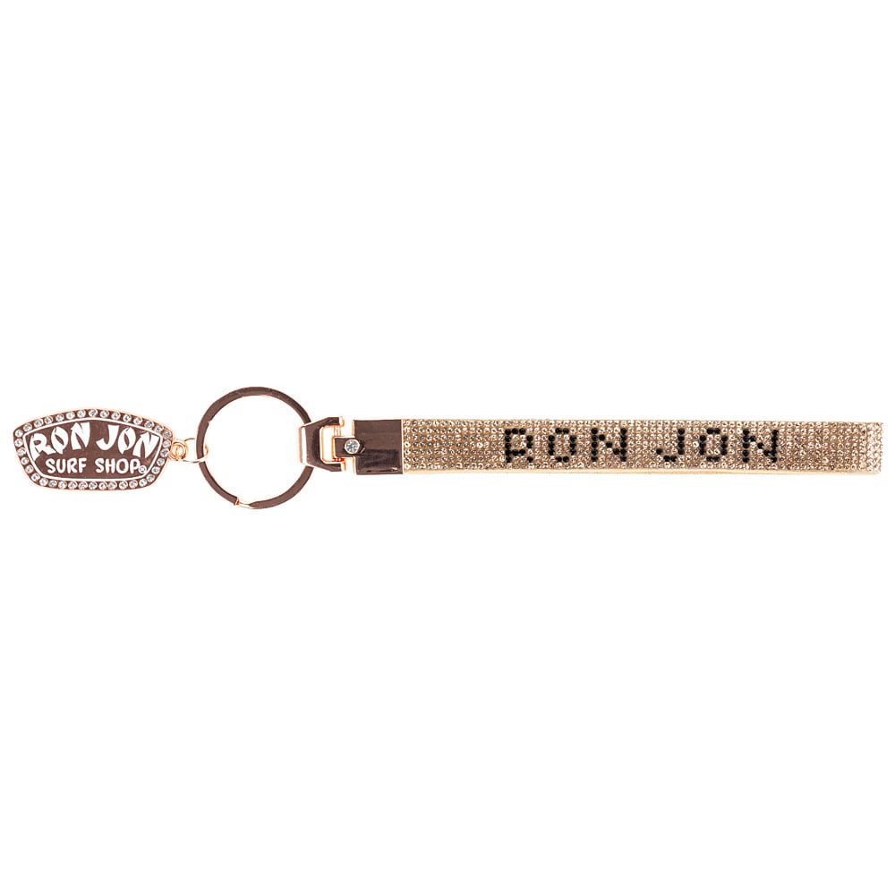 Ron Jon Rose Gold Wristlet Keychain | Ron Jon Surf Shop