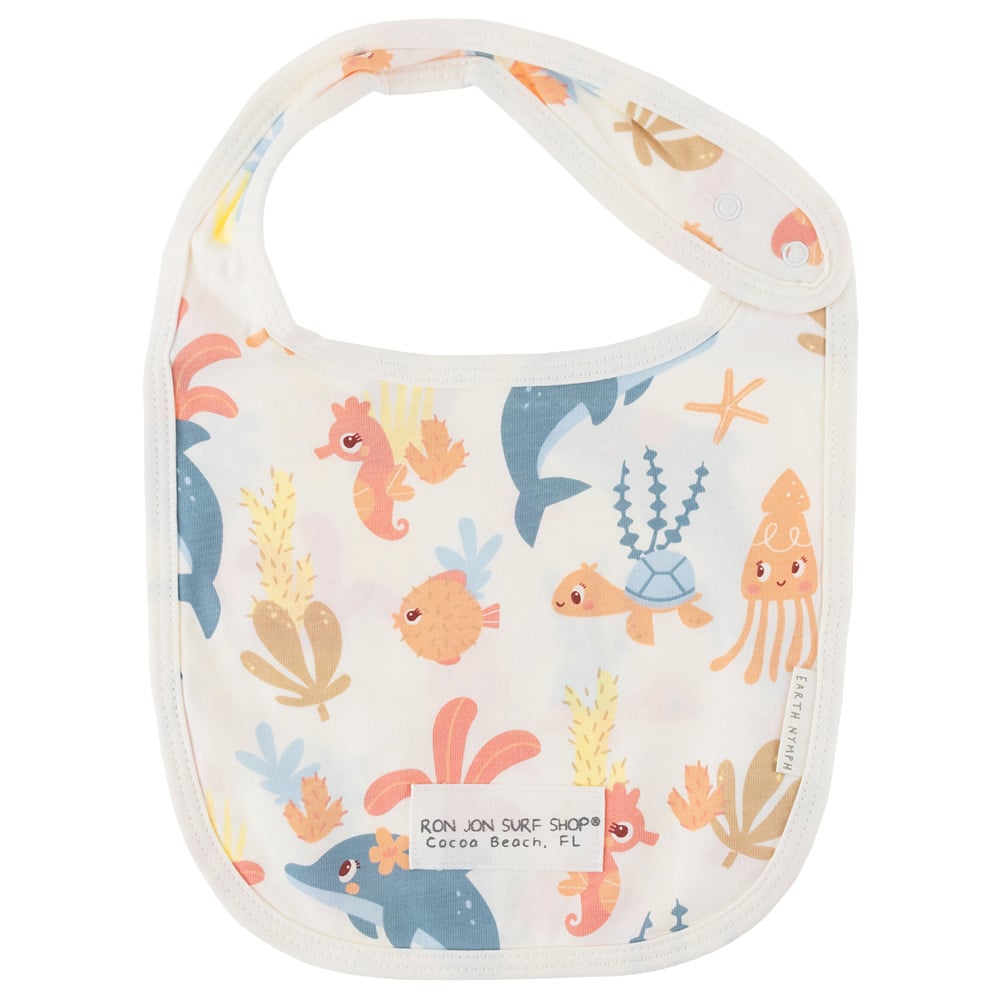 Earth Nymph Ron Jon Ocean Sunshine Infant Bib