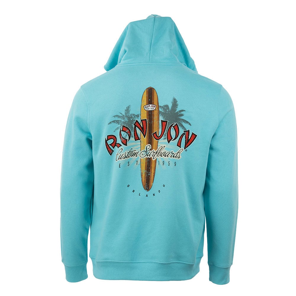RON JON ロンジョン Ron Jon Orlando FL Distressed New Longboard Hoodie | Ron Jon Surf Shop