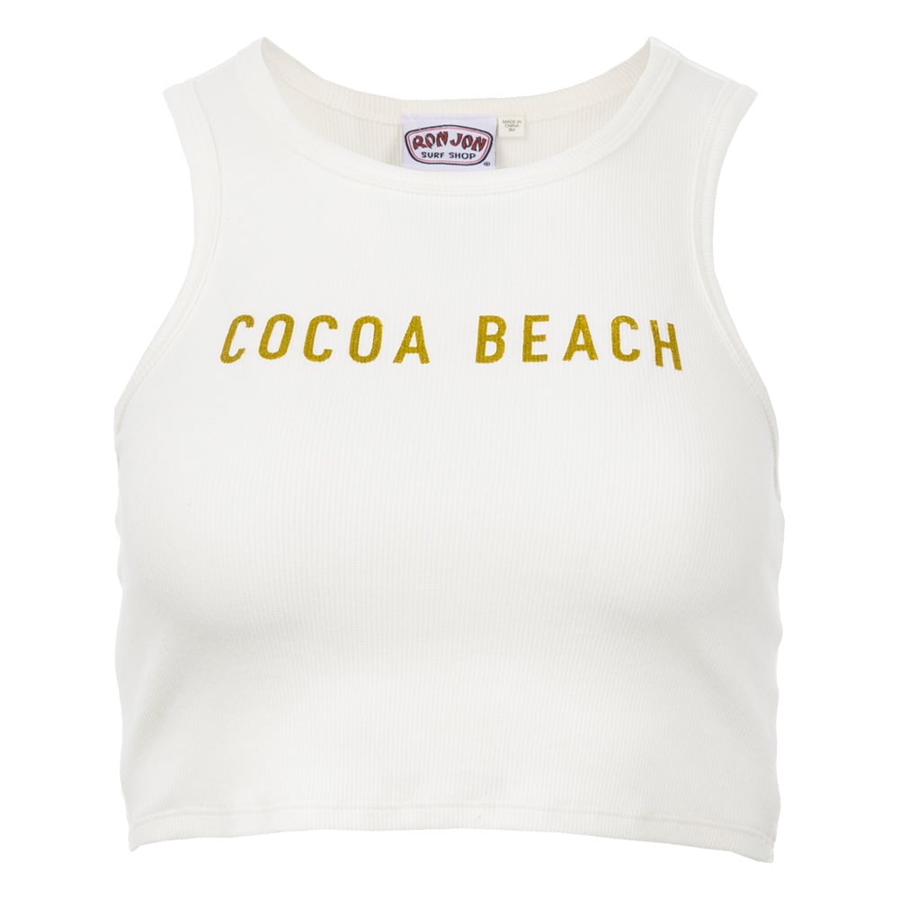 Ron Jon Cocoa Beach FL Healer Crop Tank Top | Ron Jon Surf Shop