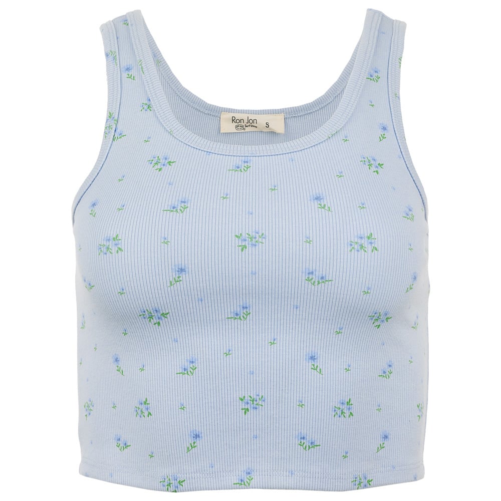 Ron Jon Women's Ditsy Floral Crop Tank Top | Ron Jon Surf Shop