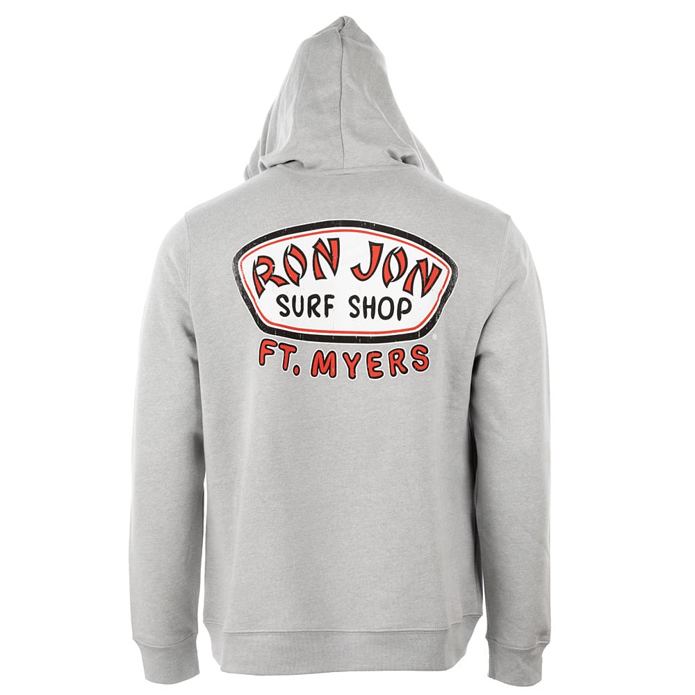 RON JON トレーナー Ron Jon Clearwater Beach FL Distressed New Longboard Hoodie | Ron