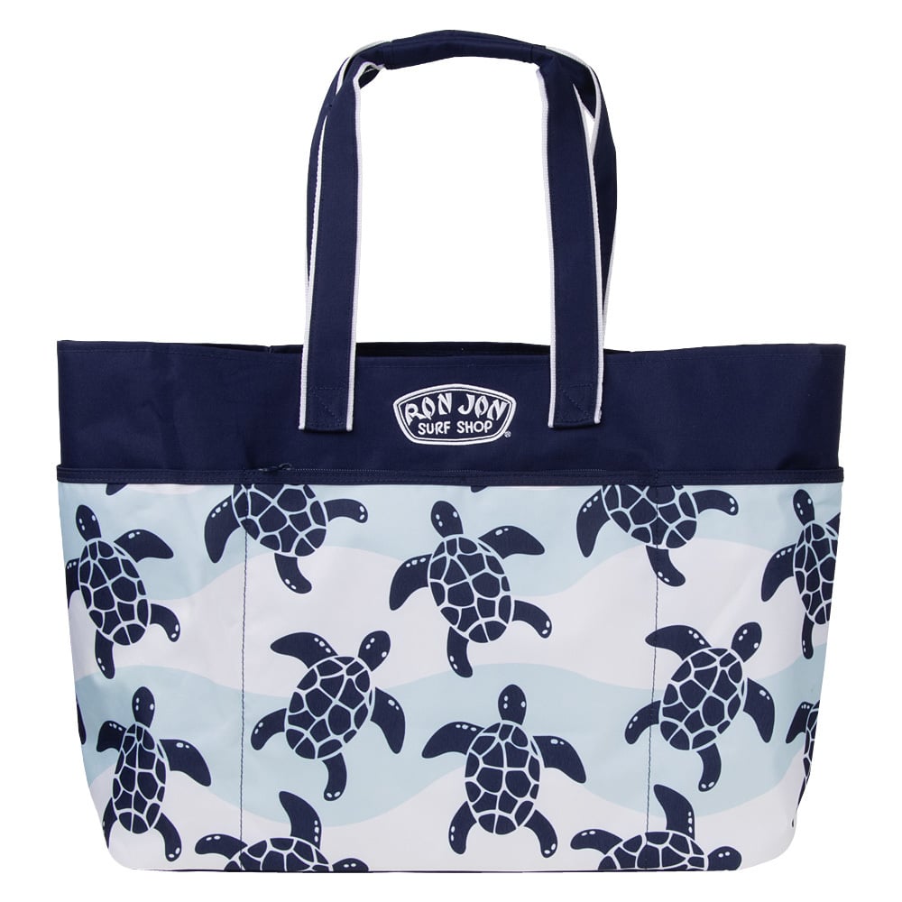 RON JON レア 90年代 トートバッグ オールド ロンジョン hawaii Ron Jon Turtle Waves Oversized Beach Tote | Ron Jon Surf Shop