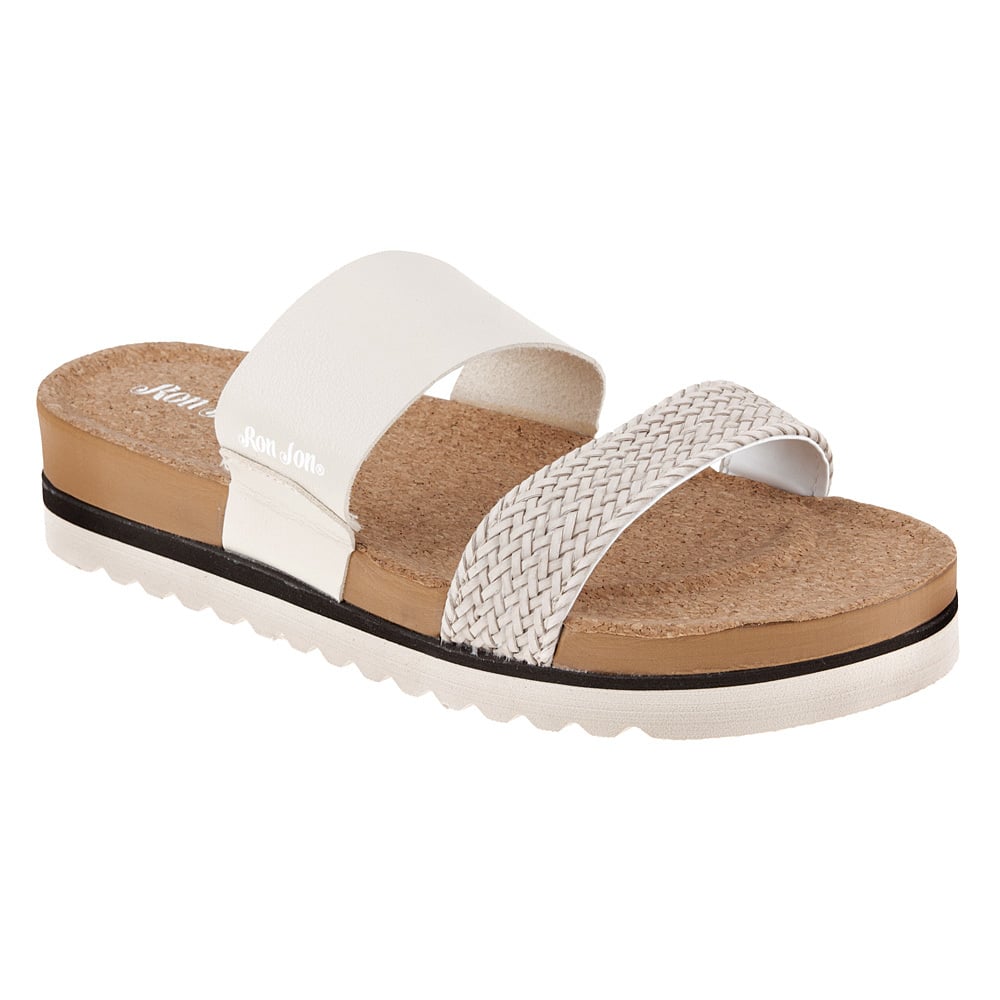 Ladies cork wedge sandals deals