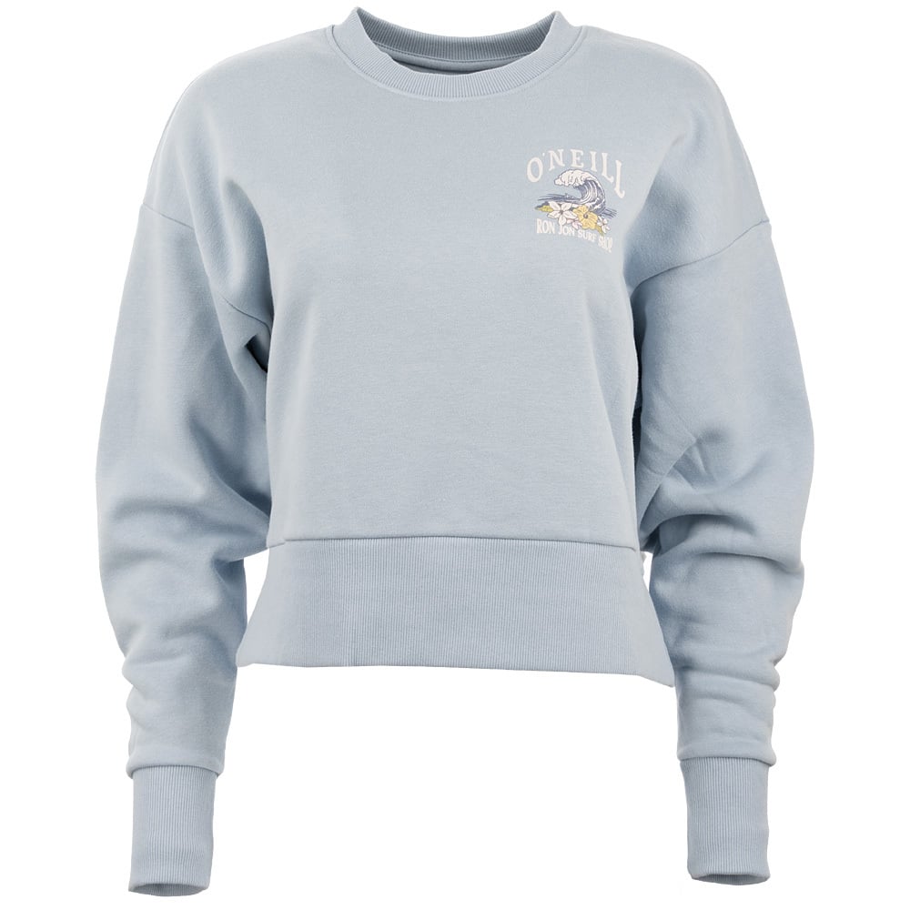 O'Neill Ron Jon Women's Sun Cropped Crew Neck Pullover | Ron