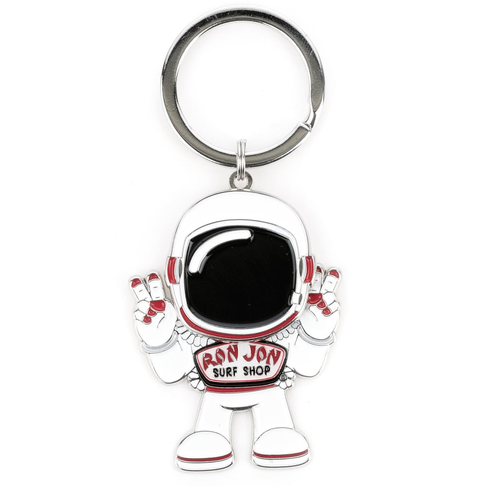 Ron Jon Peace Astronaut Swivel Keychain | Ron Jon Surf Shop
