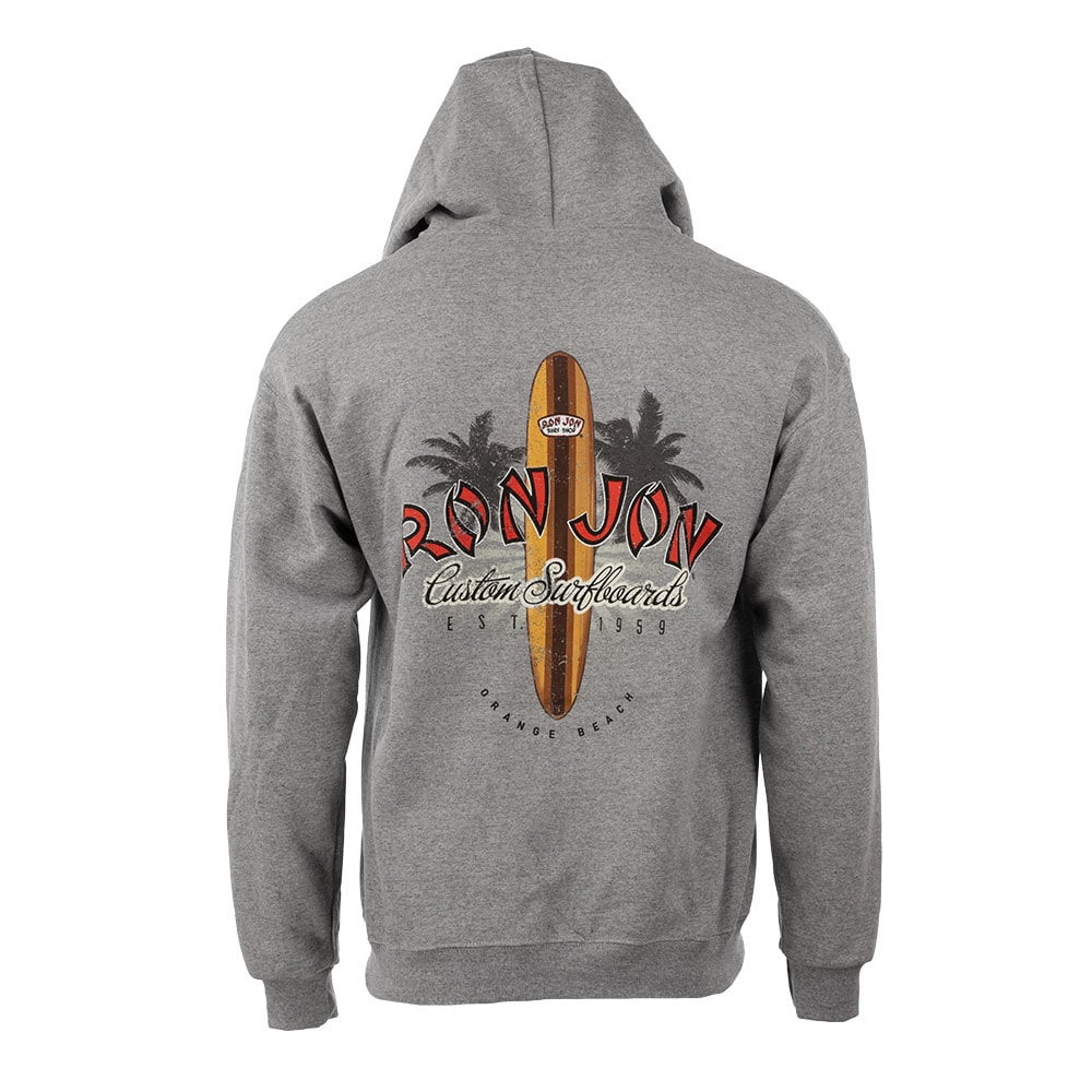 Ron Jon Orange Beach AL Distressed New Longboard Hoodie | Ron Jon