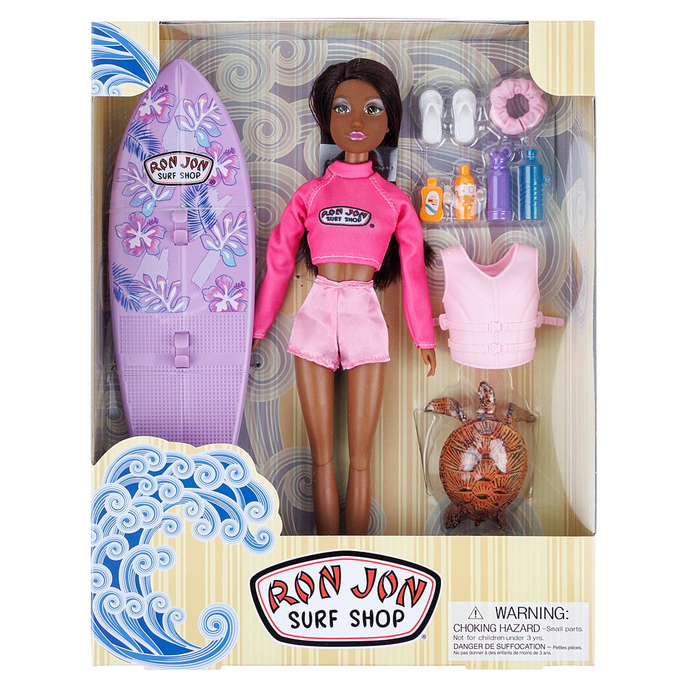 Ron Jon Brunette Surfer Girl Doll | Ron Jon Surf Shop