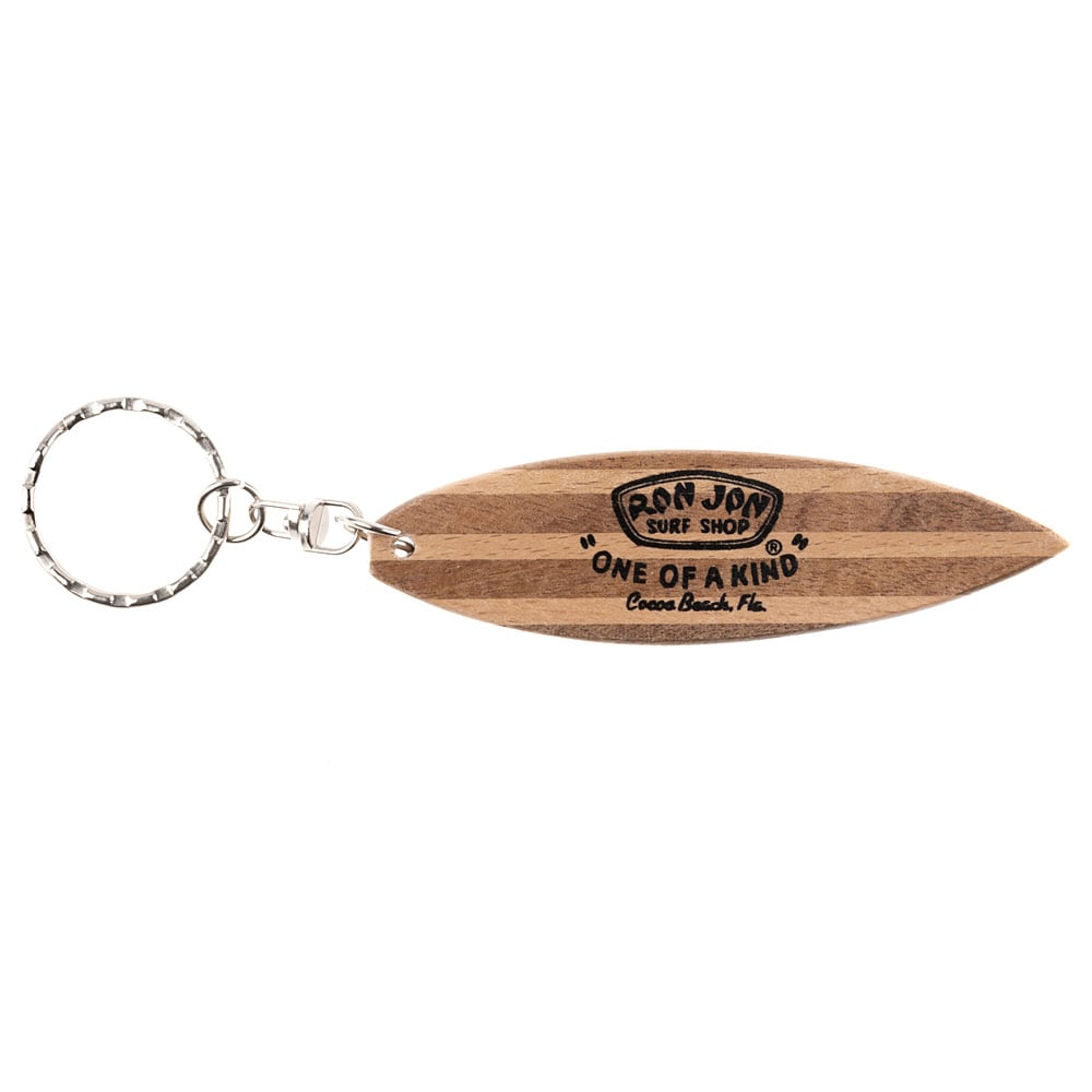 Ron Jon Large Wooden Surfboard Keychain - Souvenirs | Ron Jon Surf