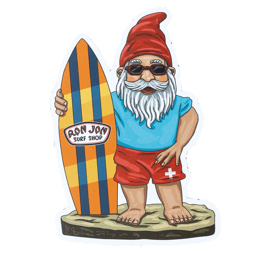 Ron Jon Gnome Car Magnet