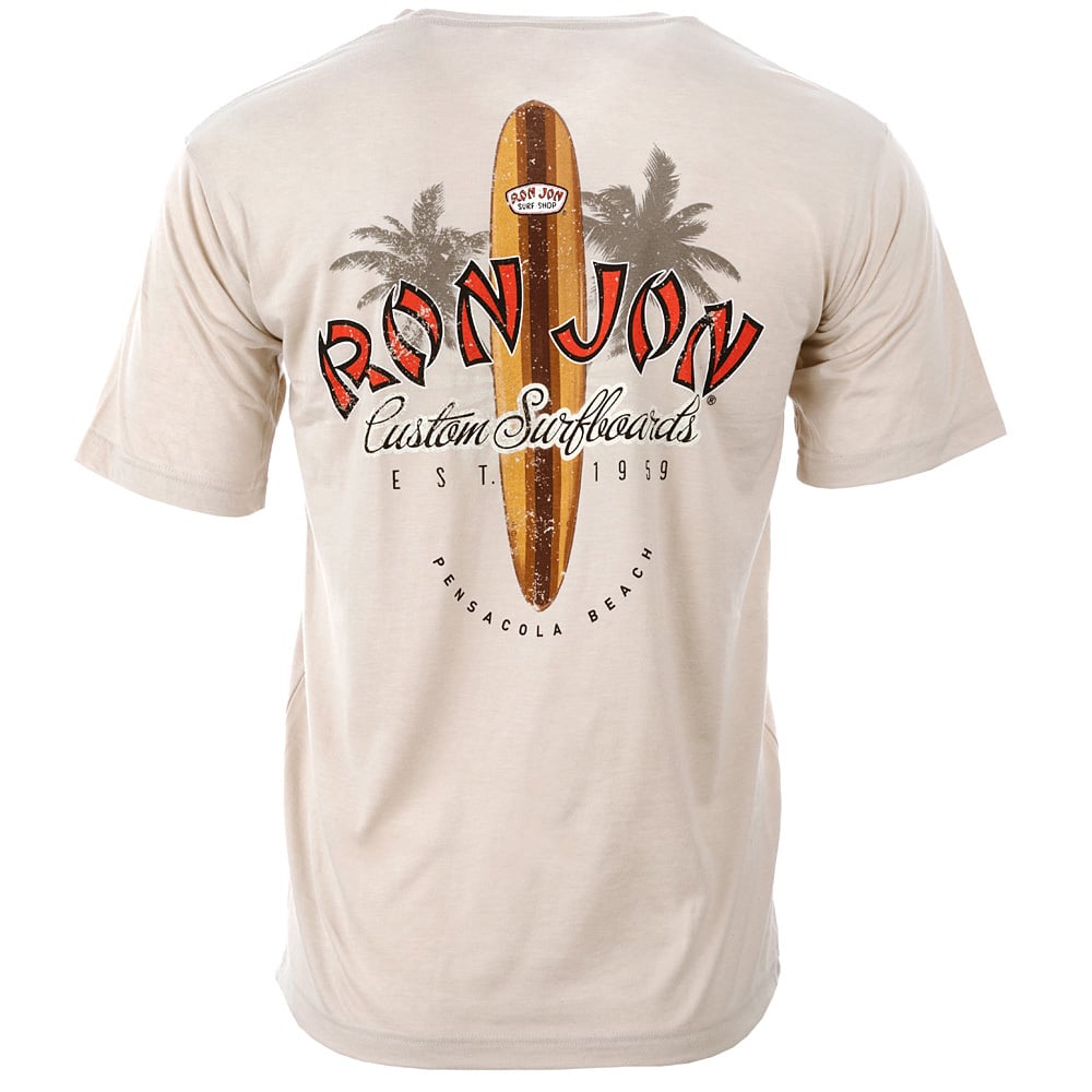 Ron Jon Pensacola Beach FL Distressed New Longboard Tee | Ron Jon