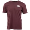 Maroon T-shirt with Ron Jon Surf Shop, Cocoa Beach, FLA logo on the front.