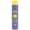A bottle of Sun Bum Blonde Purple Conditioner with a purple and yellow label, designed for toning and moisturizing blonde hair.