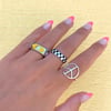 Checkerboard Ring SILVER - 36391SILV Lifestyle 2.jpeg