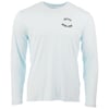 Light blue long-sleeve t-shirt with Jetty and Ron Jon text on the front.