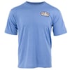 A light blue short-sleeve t-shirt with a small Ron Jon Surf Shop Orlando logo on the left chest.