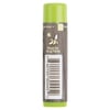 A tube of lip balm with a green cap, featuring a barcode and Peel for Drug Facts text on the label.