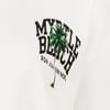 White fabric with MYRTLE BEACH in black letters, a green palm tree graphic, and RON JON SURF SHOP printed below.