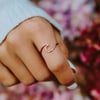 Wave Ring Rose Gold - 10JEPK1133RGOL Lifestyle.jpeg