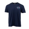 A navy shirt features the Ron Jon Surf Shop Orlando logo with floral graphics and tropical leaf pattern in the background.