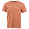 Orange T-shirt with a small Ron Jon Surf Shop logo on the left chest.