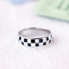 Checkerboard Ring SILVER - 36391SILV Lifestyle 4.jpeg