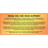 Informational poster explaining that purchases support the Surfing’s Evolution camp; Preservation Foundation through DMV specialty license plates in Florida, with details on how to buy the plates.