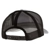 Back view of a black mesh baseball cap with an adjustable strap, displaying the brand name Richardson.