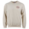 Beige sweatshirt featuring Ron Jon Surf Shop, Cocoa Beach, FL text and logo on the chest.