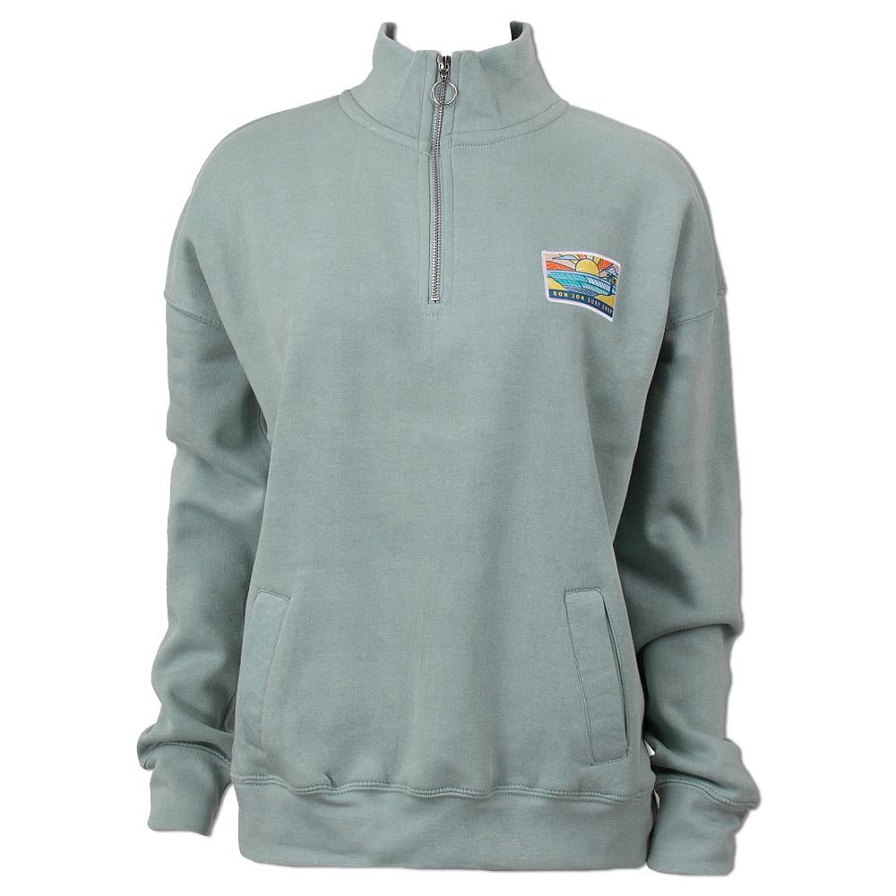 10360318070D-mint-ron_jon_dakota_quarter_zip_front.jpg