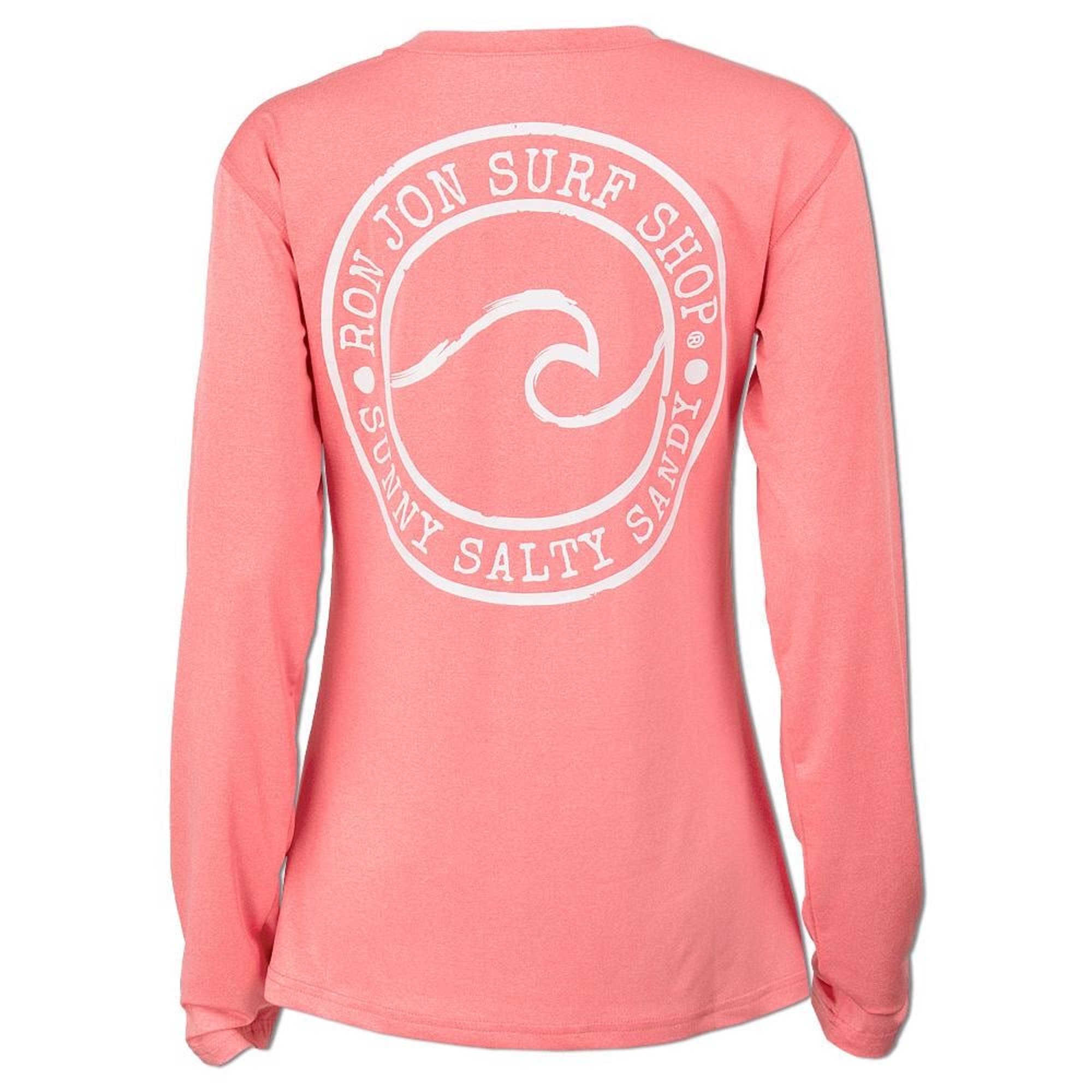 pink ron jon shirt