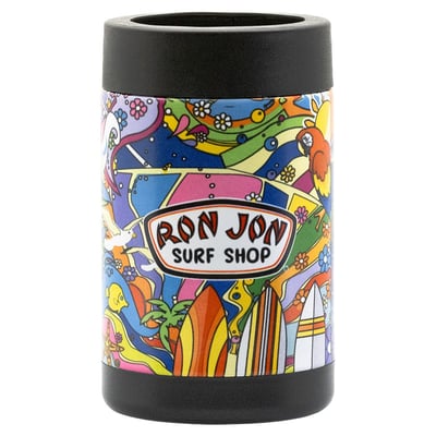 ron jon all over stainless steel coolie front