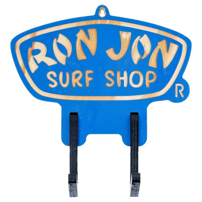 ron jon blue wood skate rack front