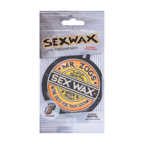Sex Wax Coconut Air Freshener - Auto Accessories | Ron Jon Surf Shop
