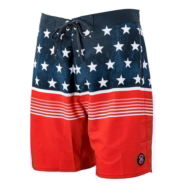 Ron Jon Men's American Pride Red/White/Blue 19