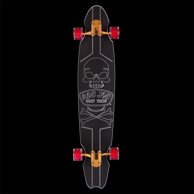 Ron Jon Ghost Skull Complete Longboard Skateboards Ron Jon Surf Shop